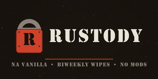 Баннер сервера Rustody | NA Vanilla | Biweekly